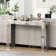 Yolanta 47.24'' Glass Top Console Table