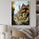 Allemagne, charme bavarois, impressions sur toile de paysages urbains