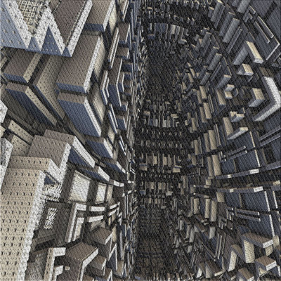 Tapis gris tissé à la machine