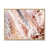 Toile naturelle avec cadre flottant