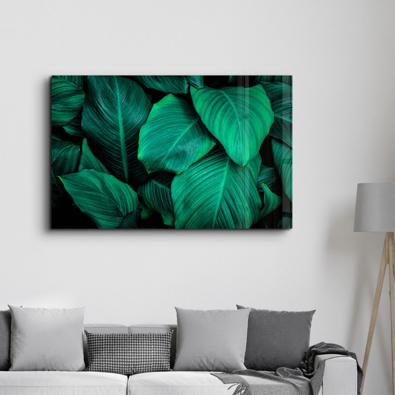 Elegant Tempered Glass Wall Art Painting, 18.1 x 28.3 inches | 100% Tempered Glass, Thickness: 0.16 inches | UV Printed for Vibrant Colors & Durability | Perfect for Home Decor & Modern Aesthetics