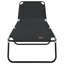 vidaXL Folding Sun Lounger Folding Polyester Outdoor Recliner Garden Chair-874205500