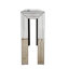 Jasmic 120cm Mirrored Glass Console Table for sofa behind Entryway Hallway Living Room
