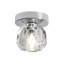 Plafonnier encastré en cristal 1 lumière 4,7 po Munshi-1669550100