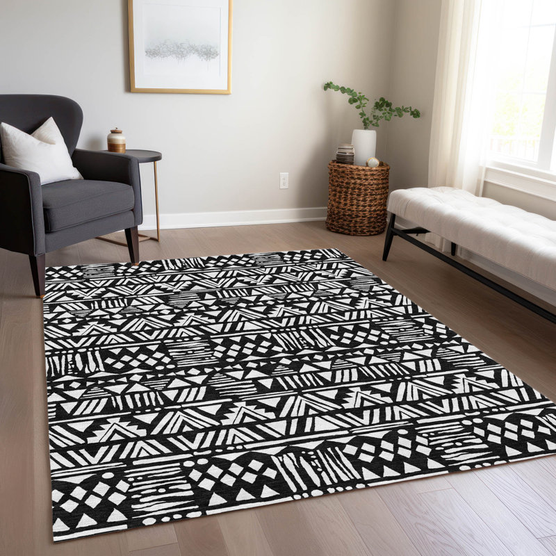 Tapis intérieur / extérieur Maliana, Rectangle 9 pi x 12 pi
