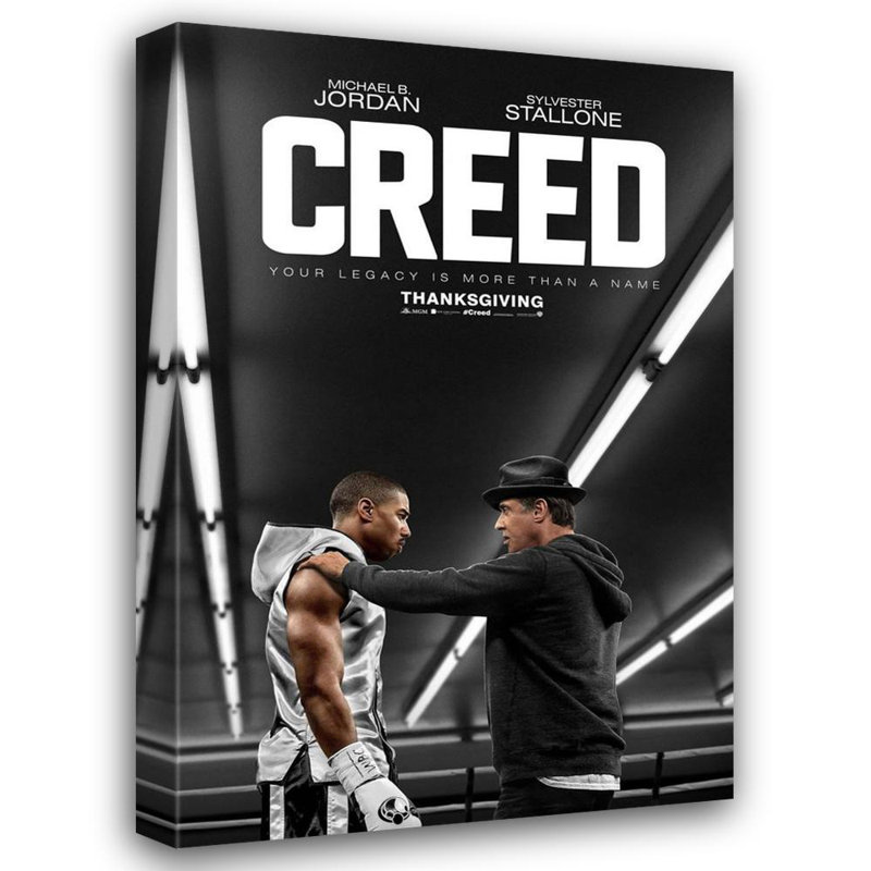 Creed, 24" H x 16" W