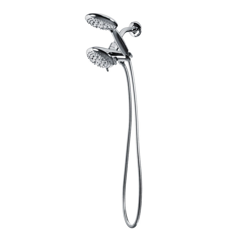 Fusion 4.7-in Multi-function Showerhead and Multi-function Handshower Shower Combo