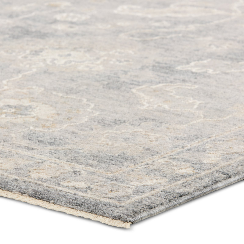 Hallam Floral Blue Area Rug (9'6"X13'6"), Rectangle 9'6" x 13'6"