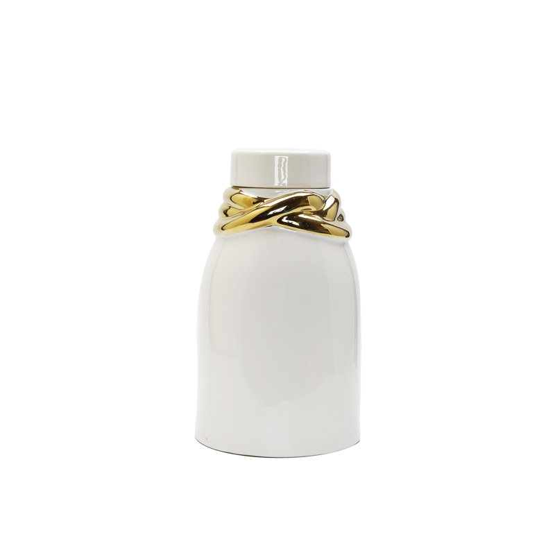 Pot de rangement, H 10,5 po x l 6 po x P 6 po