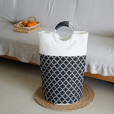 Polycotton Laundry Basket