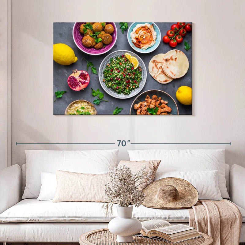 Yarlin Middle Eastern Feast, 30" H x 45" W