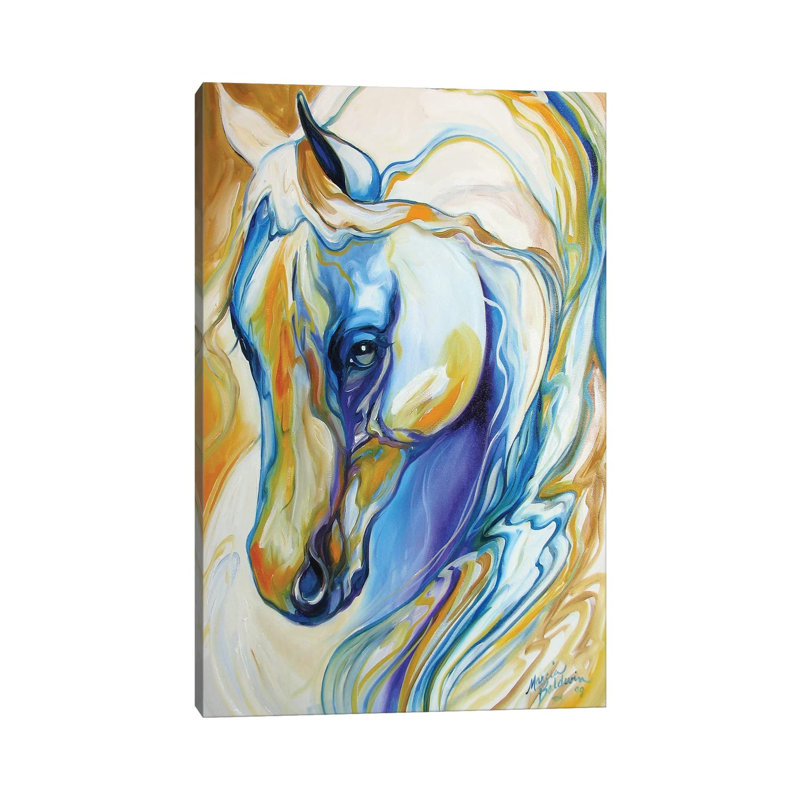 Arabian Abstract by Marcia Baldwin - Wrapped Canvas Print, 66.04 cm H x 45.72 cm W x 3.175 cm D