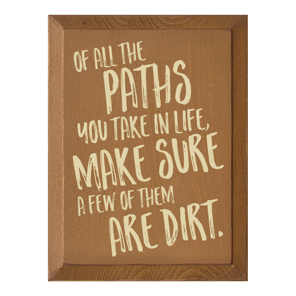 Handmade Traditional Wall Decor on Solid Wood Winston Porter