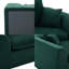 Canapé modulaire modulaire à 2 places avec housses de coussin amovibles, canapé en velours côtelé doux sans assemblage, mobilier de salon moderne-1099769607