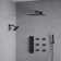 16" High-Pressure Rainfall Complete Shower System with Rough-in Valve