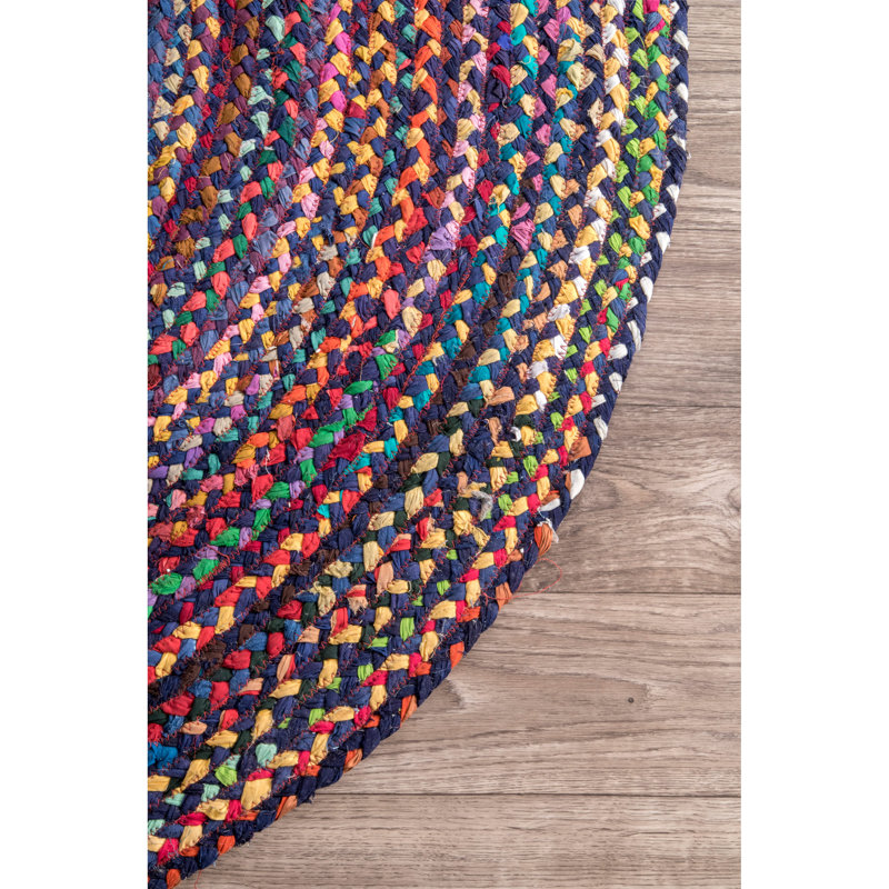 Crepuscolo Cotton Indoor Rug, Round 6'