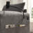 Chenille Armchair With Ottoman-541482967