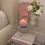 Heinle Glass Top Sled Nest Of Tables