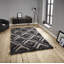 Aaliya Geometric Hand Woven Shag Area Rug-19491368