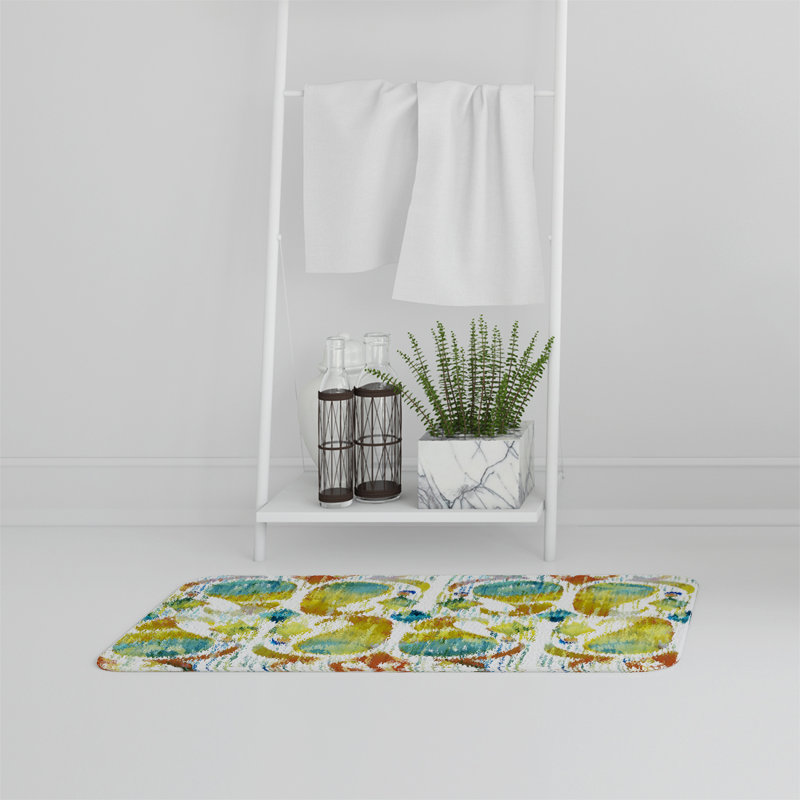 Perrotta Memory Foam Non-Slip Bath Mat
