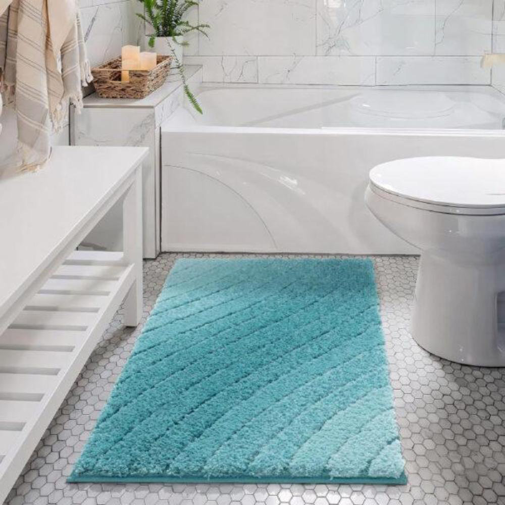 Latitude Run® Tegan Microfiber / Microsuede Bath Mat | Wayfair