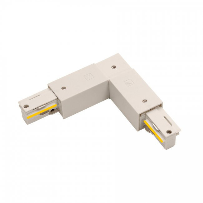 L Connector, White