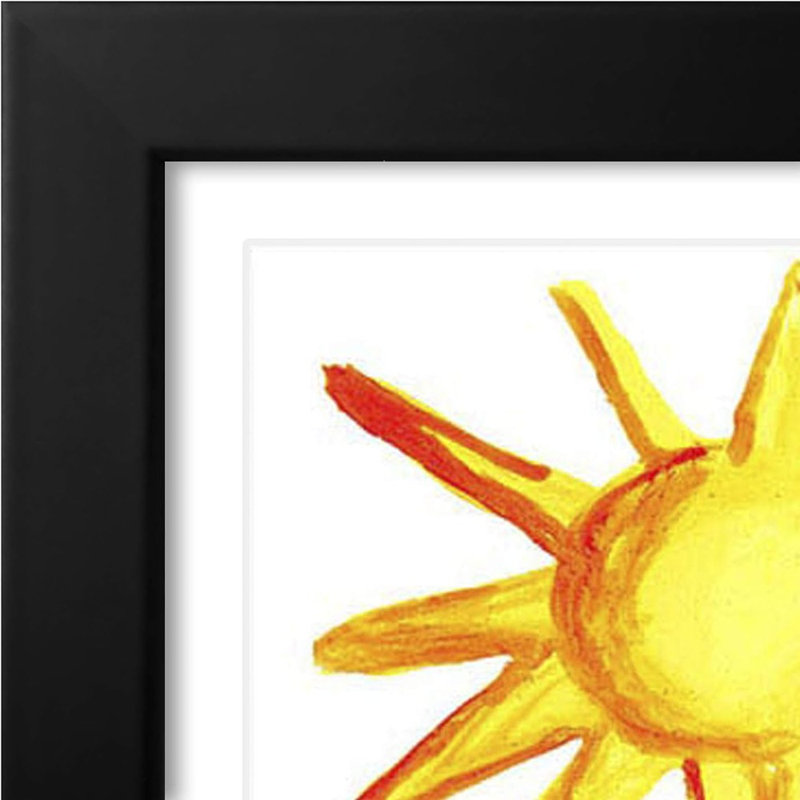 Cadre artistique - Cadre à chargement frontal pouvant contenir 100 œuvres d'art - Utiliser comme cadre 8,5 x 11 avec passe-partout ou cadre 10 x 12,5 sans passe-partout - Mon mini chef-d'œuvre - Noir