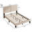 Upholstered Panel Bed-1201490185-1201490198