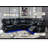 Jupiter Black Leather Sectional