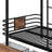 Adelyn Kids Twin XL Over Twin XL Bunk Bed with Drawers-1194045564