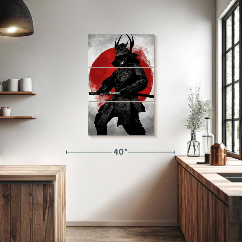 Leisha Samurai II, 38" H x 24" W