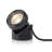 Matte Black No Power Source Required / Manual Integrated LED Well Light (Transformer Included)