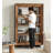 Vintage Wooden Bookshelf With A Rustic Finish