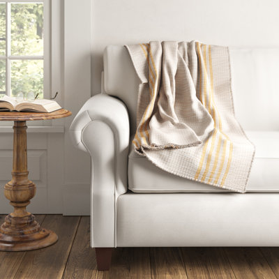 Cotton Hand Woven Throw Blanket