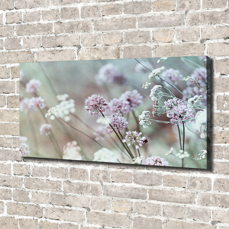 Wild Flowers - Wrapped Canvas Print
