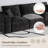 Compression Packed Modern Modular Sectional Sofa With Reversible Ottoman For L-shape, Deep Seat Couch, Corduroy Upholstery, No Assembly Required-543291165