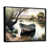 Black Floater Framed