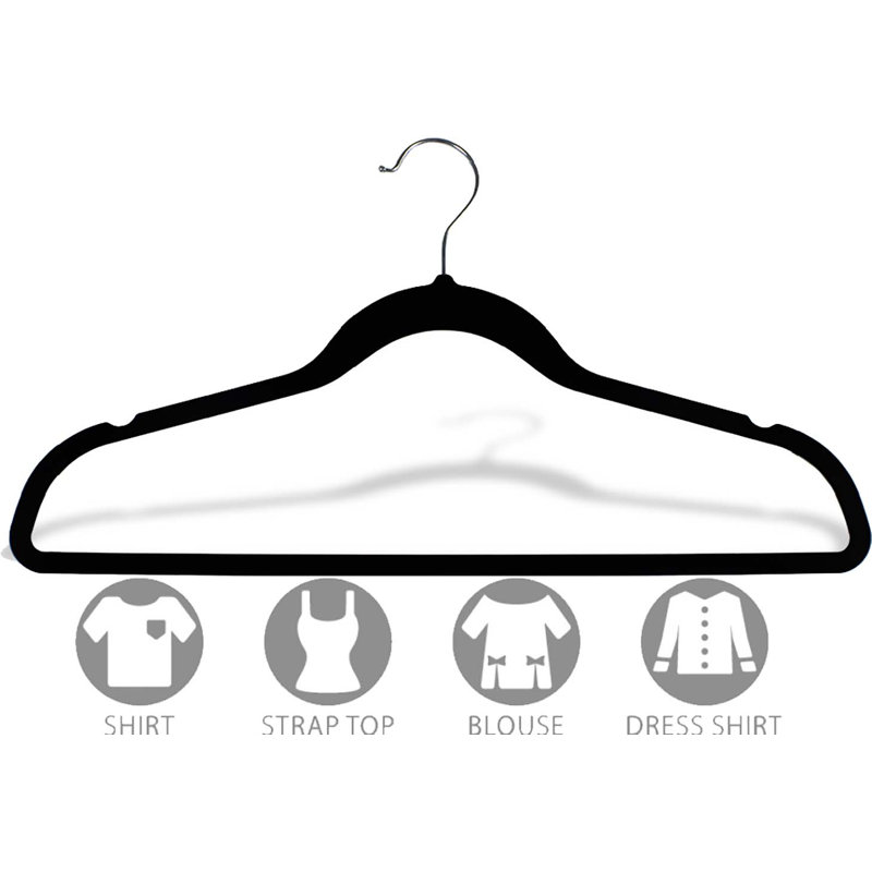 Wroblewski Plastic Non-Slip Standard Hanger, 50