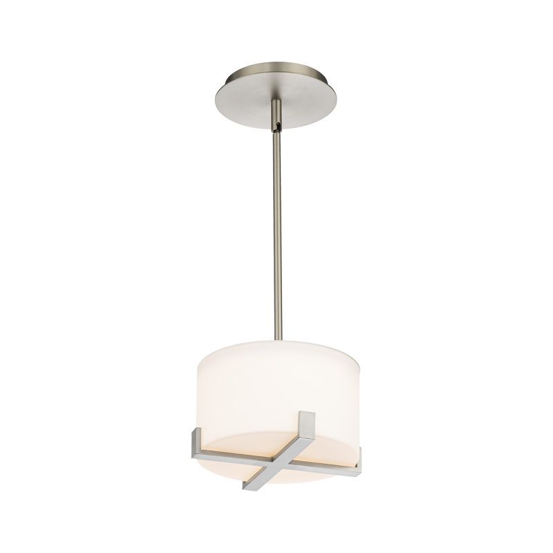 Laurel 1 - Light LED Pendant, Brushed Nickel