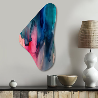 Cordaris - Abstract Boomerang Shape Asymmetric Metal Wall Art