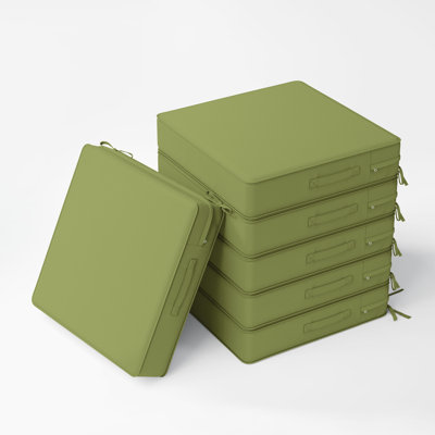 Wynee Outdoor Cushions 24X24x5 Outdoor Chair Cushions And Seat Cushions