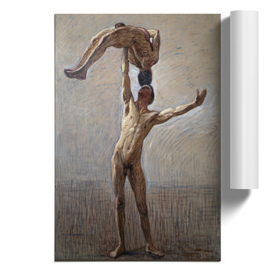 Athletes by Eugene Jansson - Frameless Print