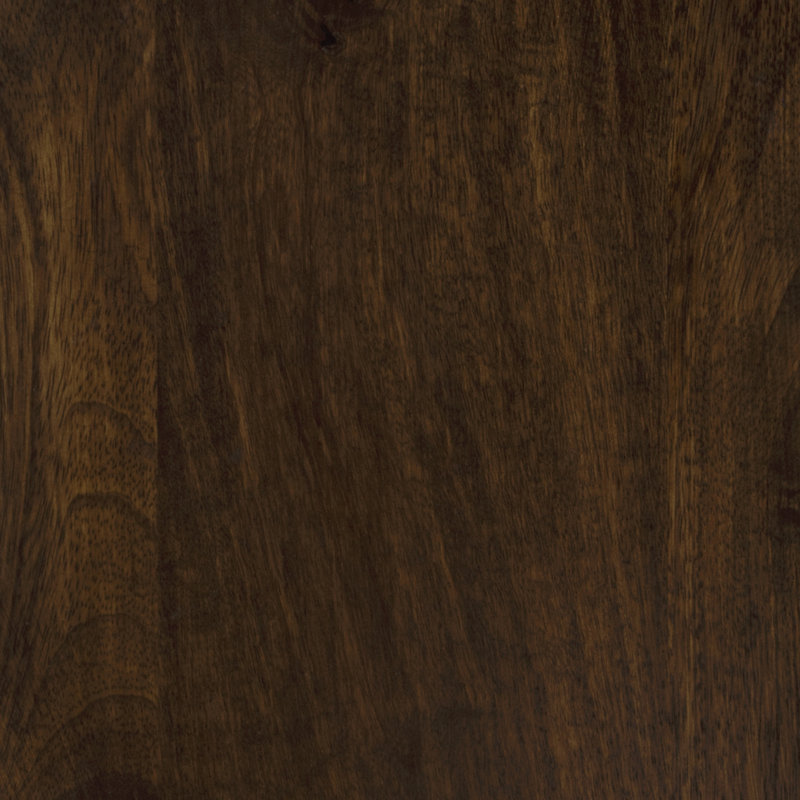 Table de bout en bois massif Dixon, Noyer foncé
