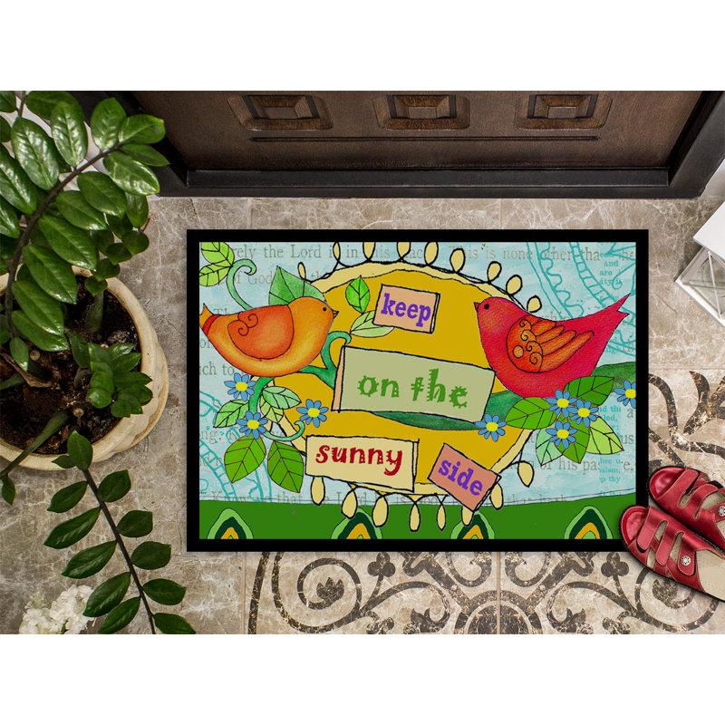 Tapis d'entrée antidérapant Virden, Rectangle 1 pi 6 po x 2 pi 3 po
