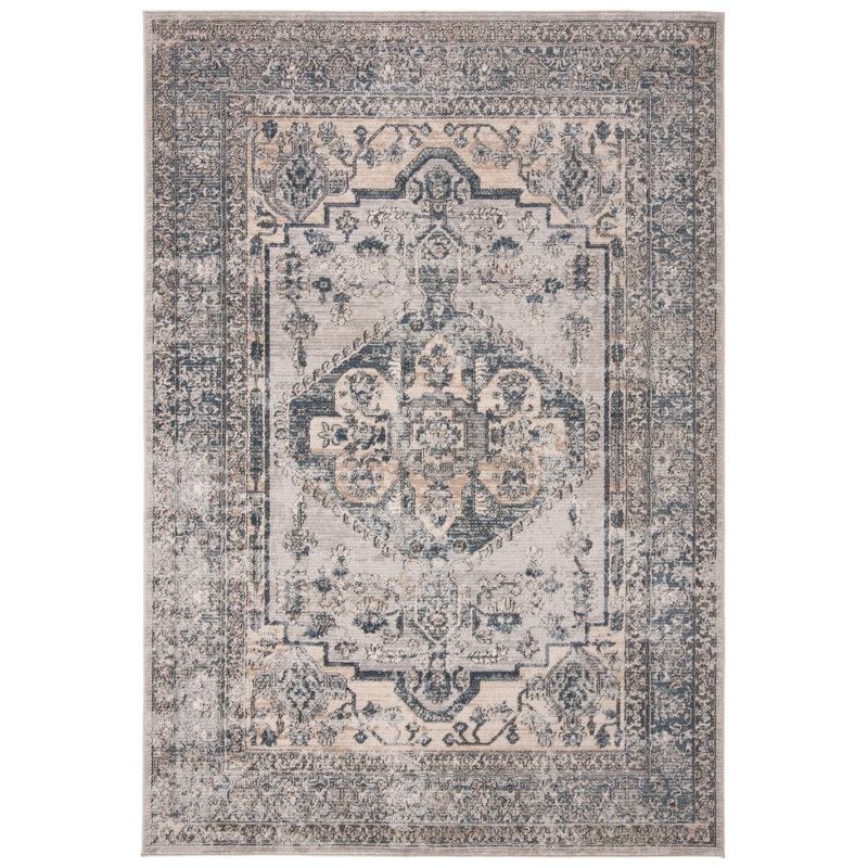 Inouye Oriental Hand Woven Area Rug, Rectangle 122 x 183 cm