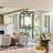 Dennell 1-Light Lantern Rectangle Black/White LED Pendant