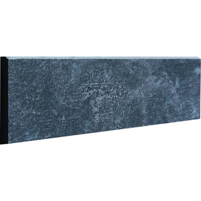 Black 3×12 Porcelain Bullnose