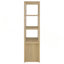 Armoire-pilier à 3 tablettes Susac