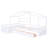 Twin Bed With 3 Storage Compartments, White - And Practical Solution Platform Compartments Space Saving Idea-1422663876