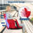 Stadium Seats with Back Support, Extra Wide Bleacher Chair for Bleachers, 6-Position Reclining Stadium Chair with Padded Cushion, Armrests, Cup Holder, Storage Pockets, Non-Slip Bottom, 2 Pack